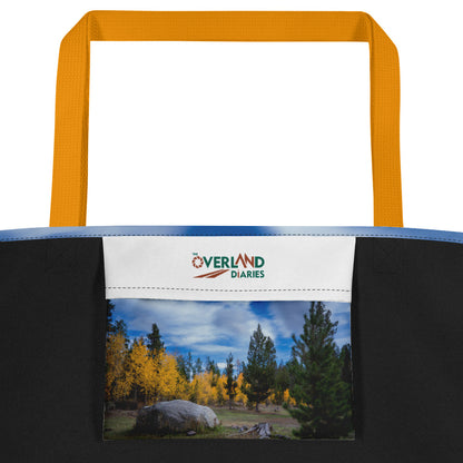 Fall in Wyoming All-Over Print Large Tote Bag