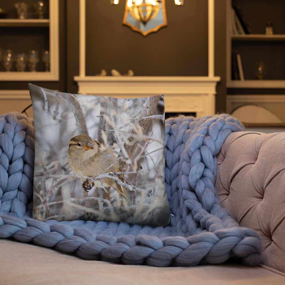 Capture the Wonder of Wyoming’s Winter Wildlife with Our Pillow Collection