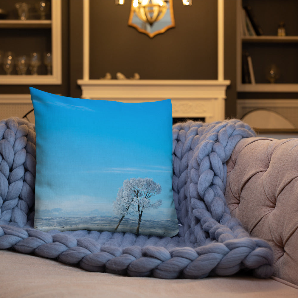 Experience Wyoming’s Winter Wonderland with Our Pillow Collection