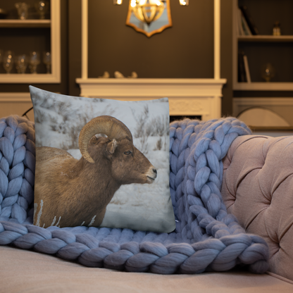 From the Tetons to Your Couch: A Moment I’ll Never Forget Premium Pillow