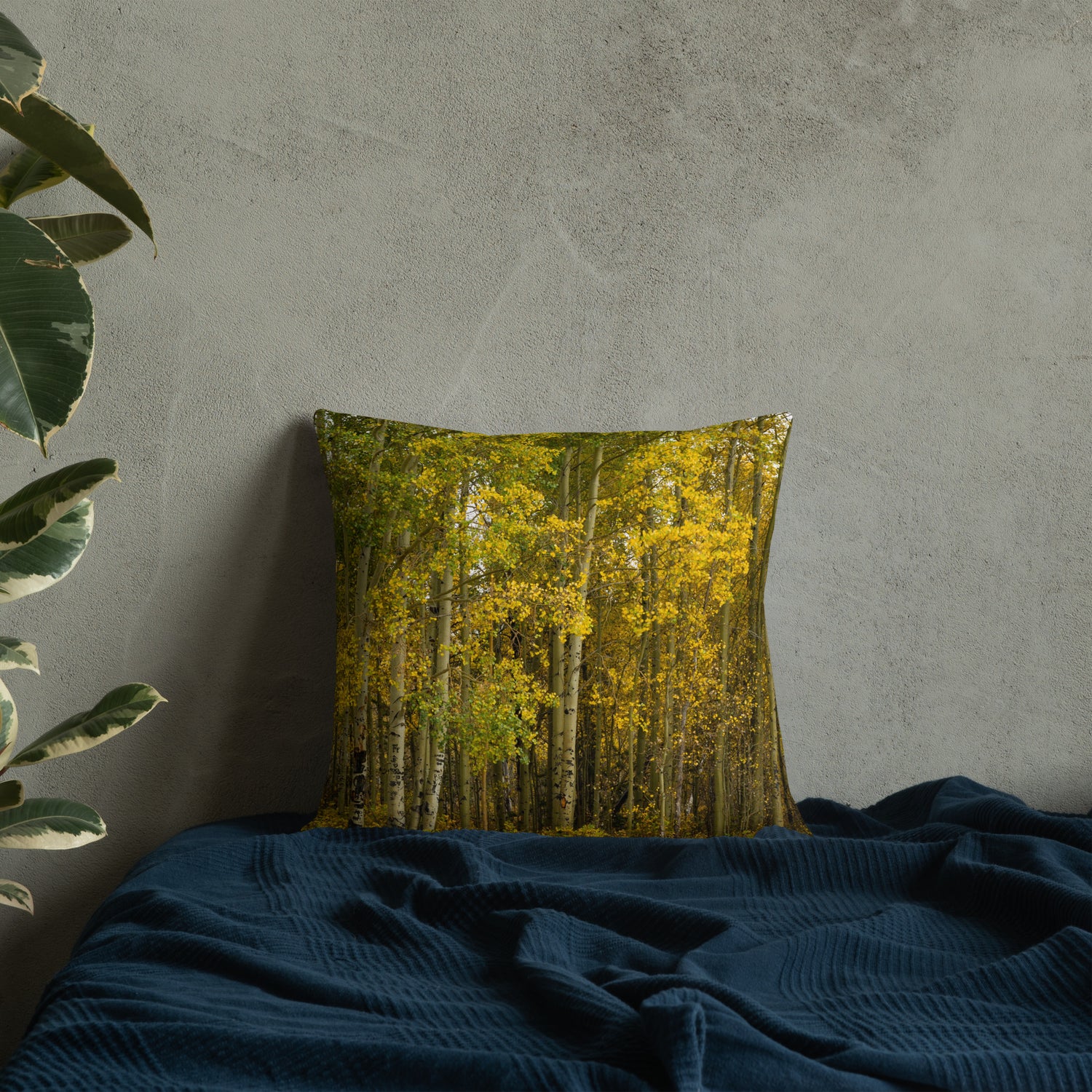 Aspens in the Fall Premium Pillow