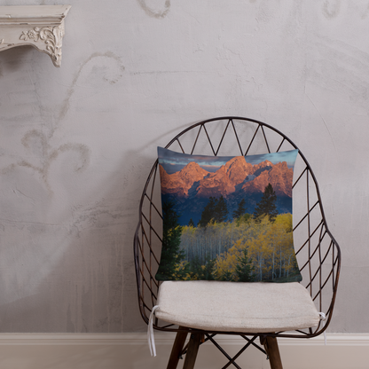 Decorative Pillow | The Sunrise I’ll Never Forget Grand Teton