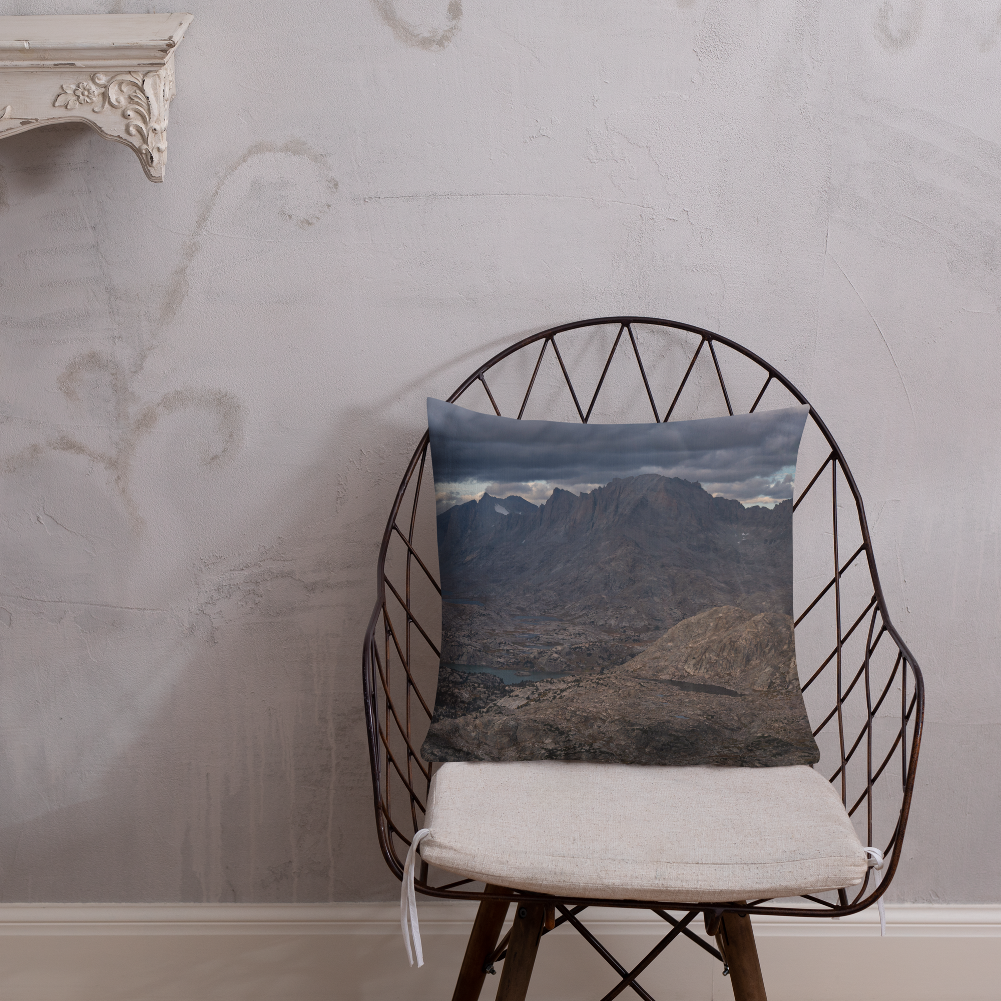 Fremont Peak View Decorative Pillow | Where Heaven Meets the Mountains