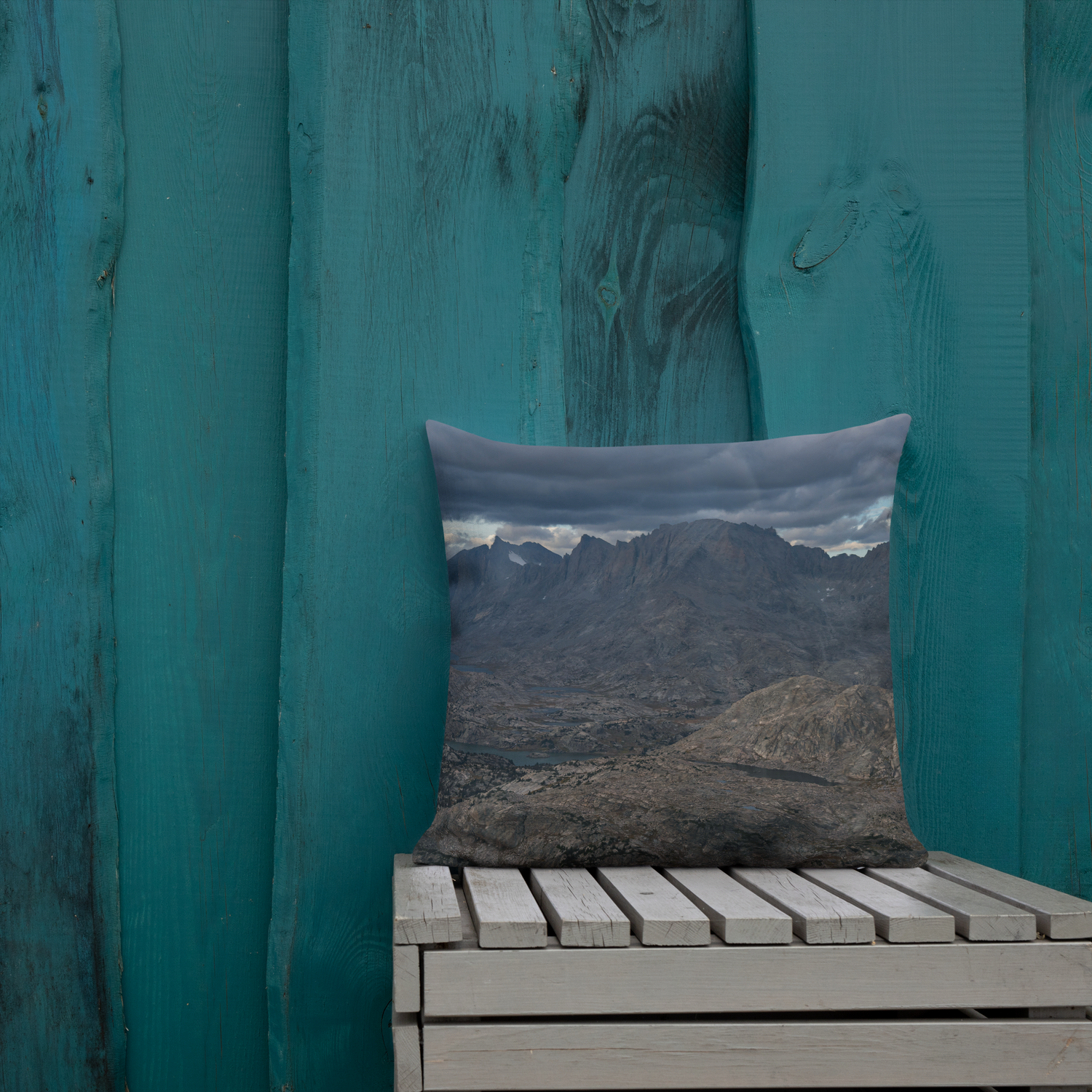 Fremont Peak View Decorative Pillow | Where Heaven Meets the Mountains
