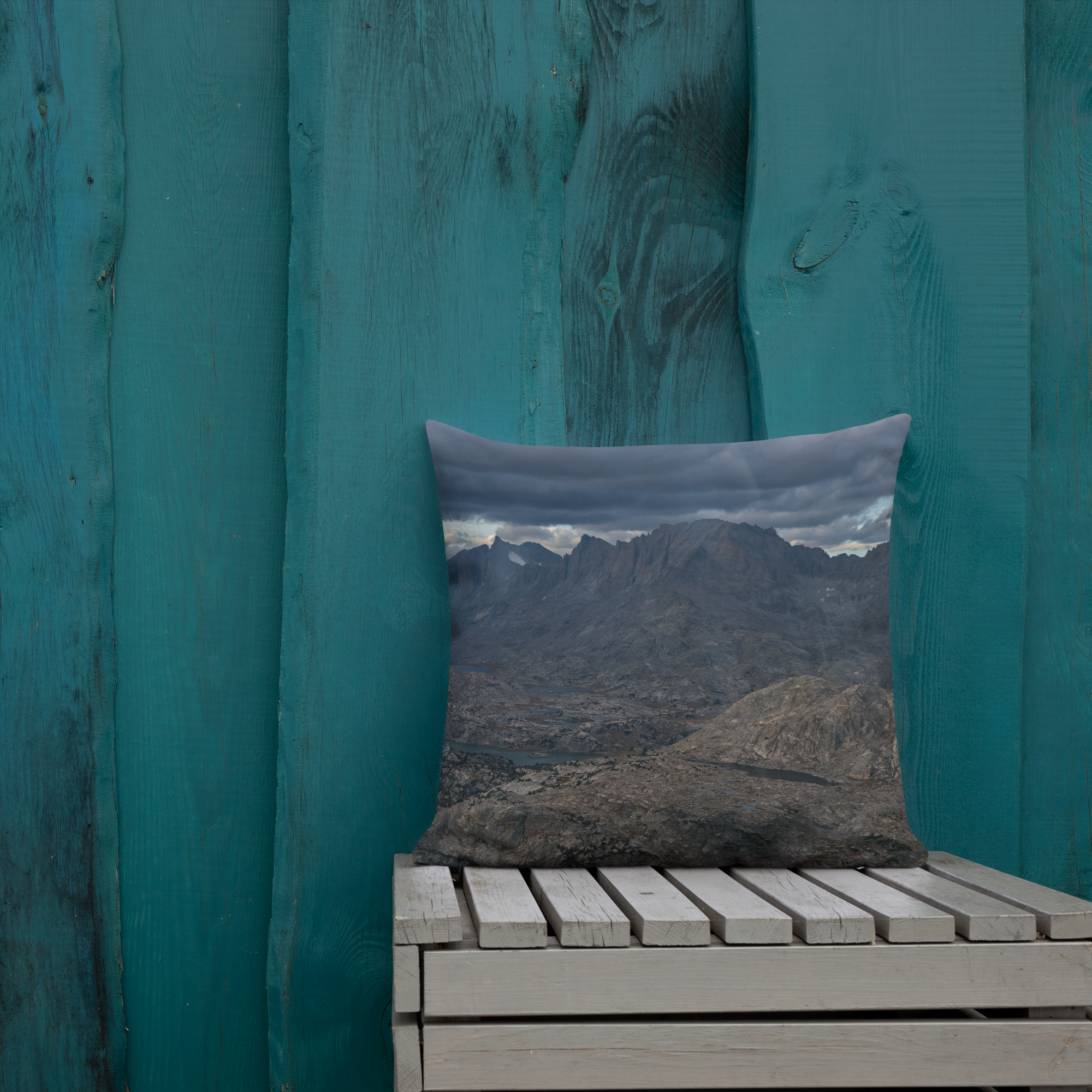 Fremont Peak View Decorative Pillow | Where Heaven Meets the Mountains