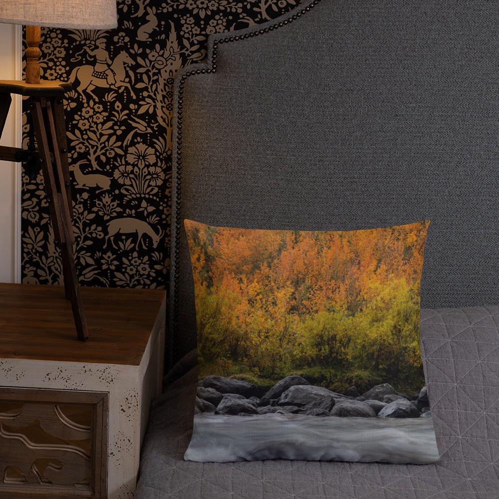 Green River, Wyoming in the Fall Premium Pillow