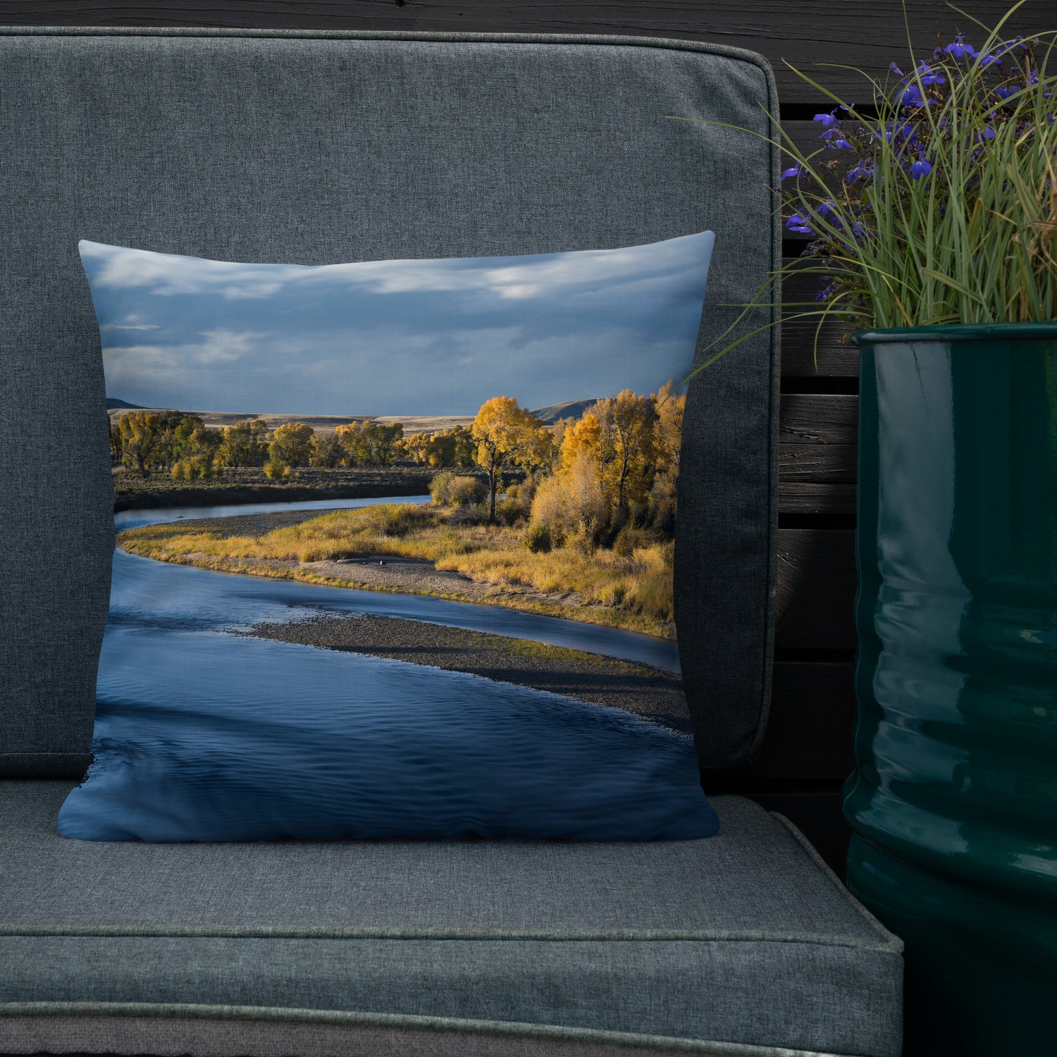 Fall Landscape Premium Pillow