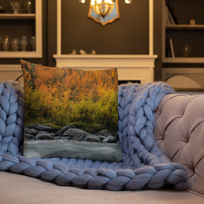 Green River, Wyoming in the Fall Premium Pillow