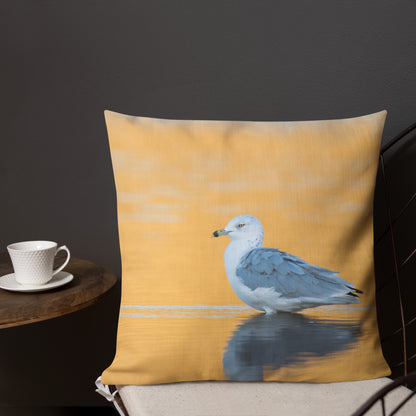 Ring-billed Gull Premium Pillow