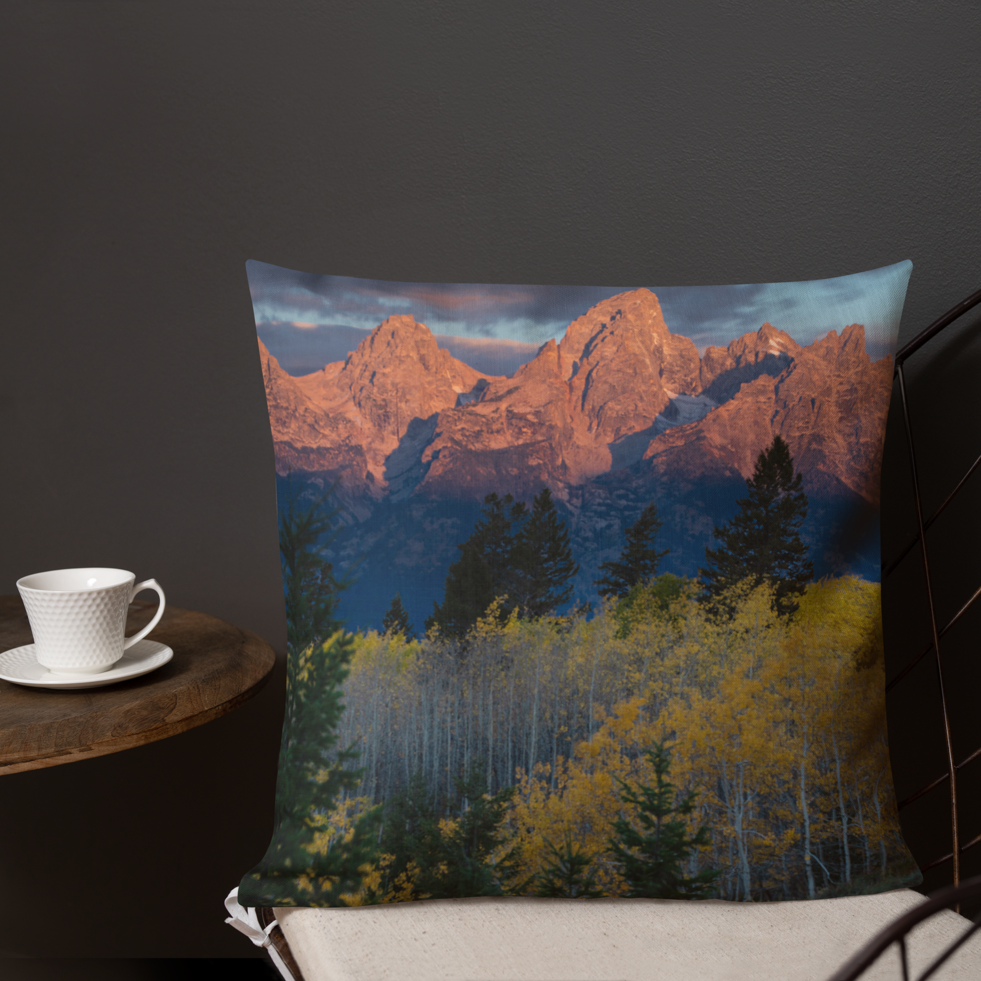 Decorative Pillow | The Sunrise I’ll Never Forget Grand Teton