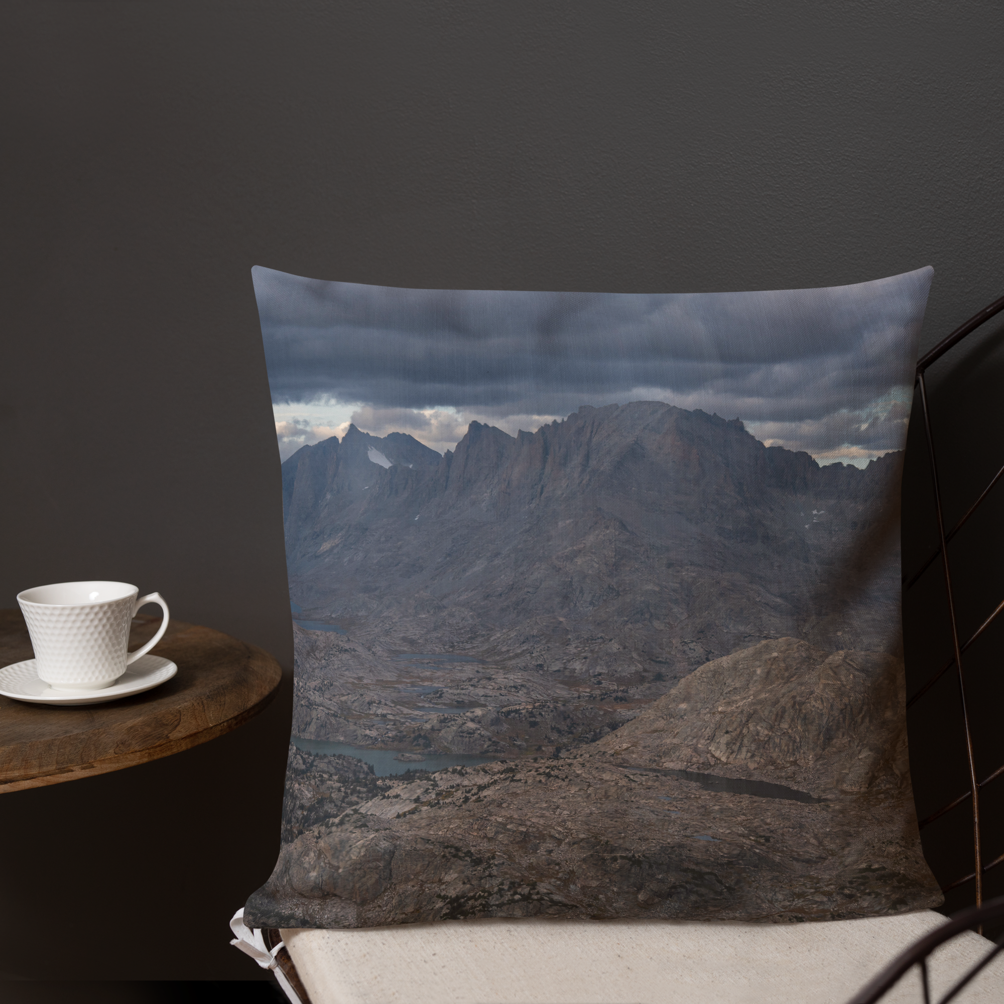 Fremont Peak View Decorative Pillow | Where Heaven Meets the Mountains