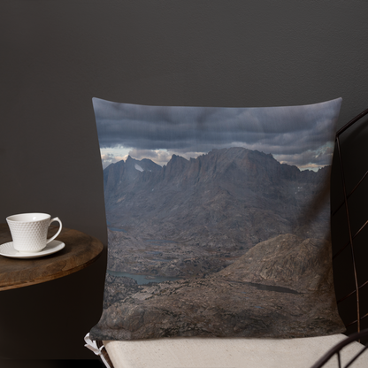 Fremont Peak View Decorative Pillow | Where Heaven Meets the Mountains