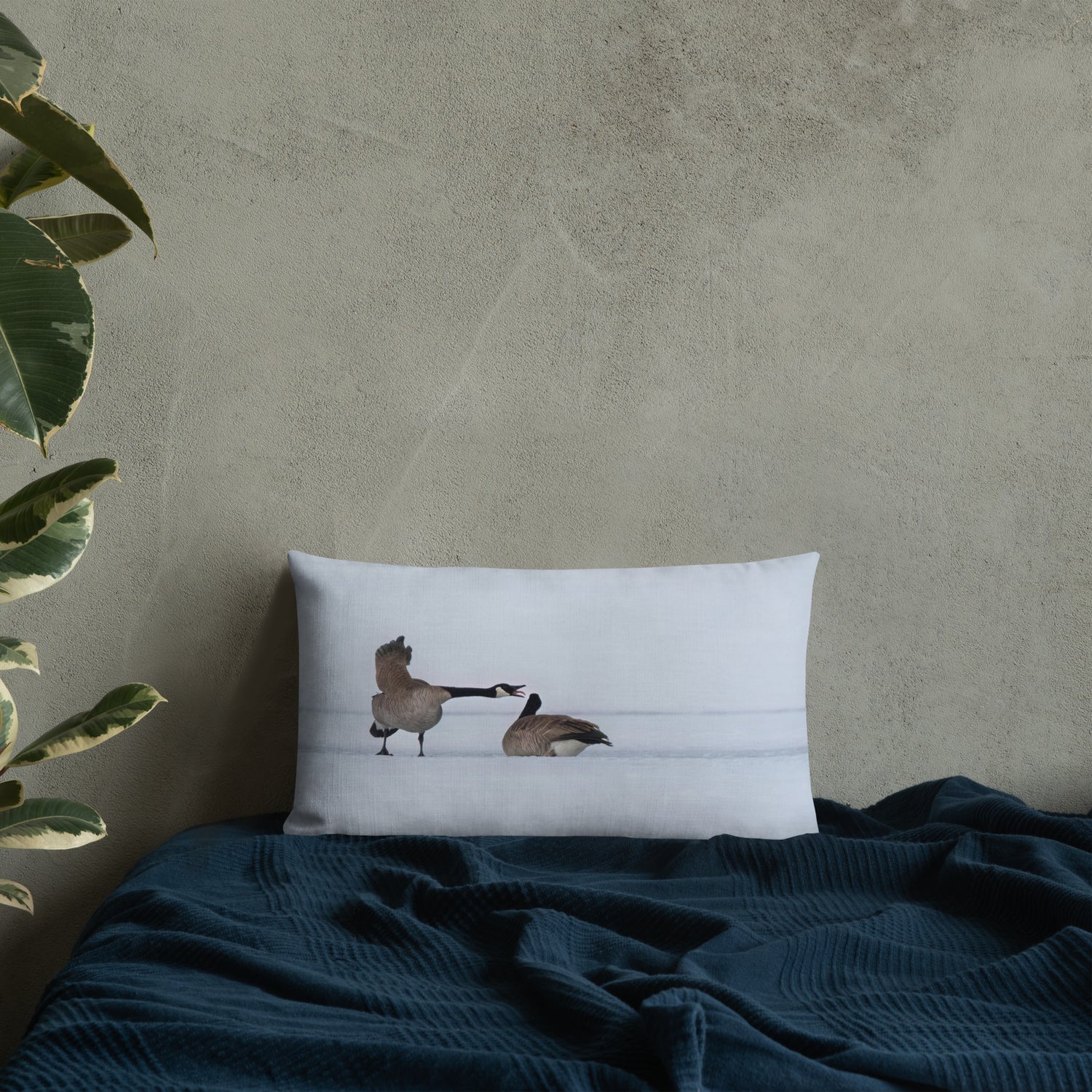 Canada Geese Premium Pillow