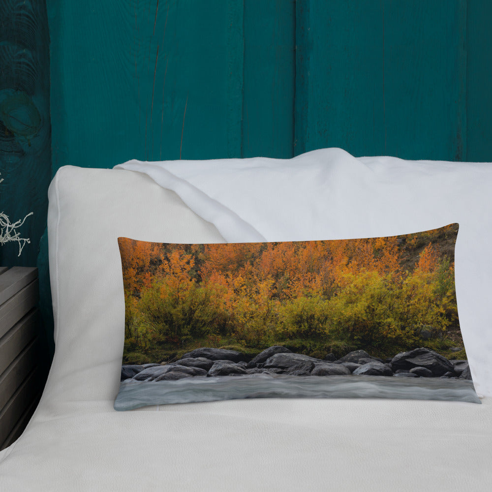 Green River, Wyoming in the Fall Premium Pillow