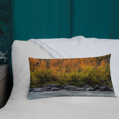 Green River, Wyoming in the Fall Premium Pillow