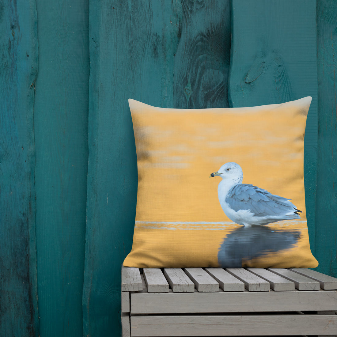 Ring-billed Gull Premium Pillow