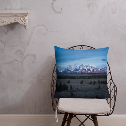 Early Winter Sunrise Pillows: Bringing the Majesty of Wyoming&