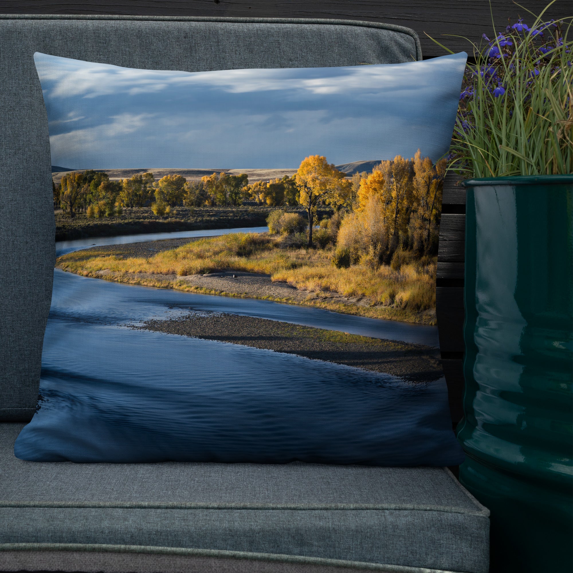 Fall Landscape Premium Pillow