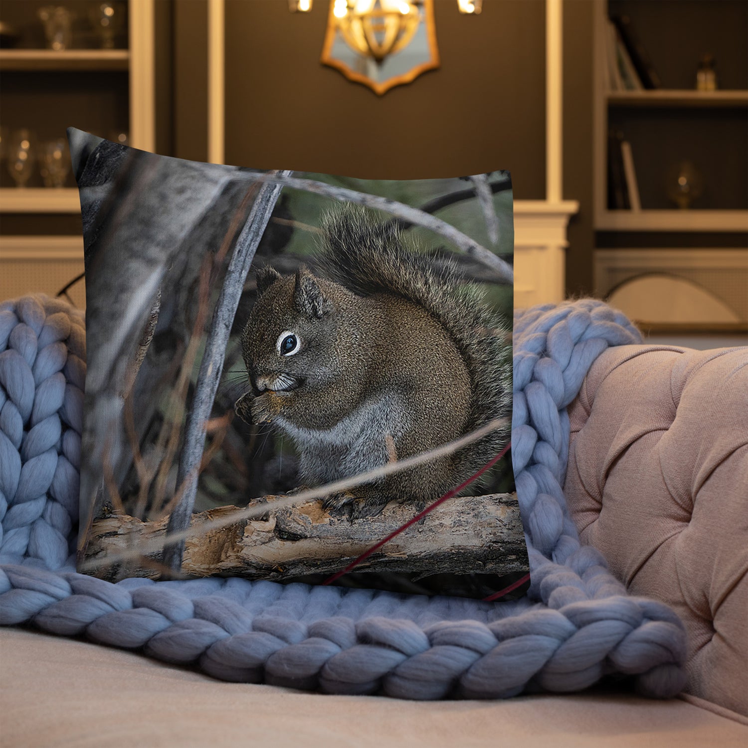 Squirrel Premium Pillow