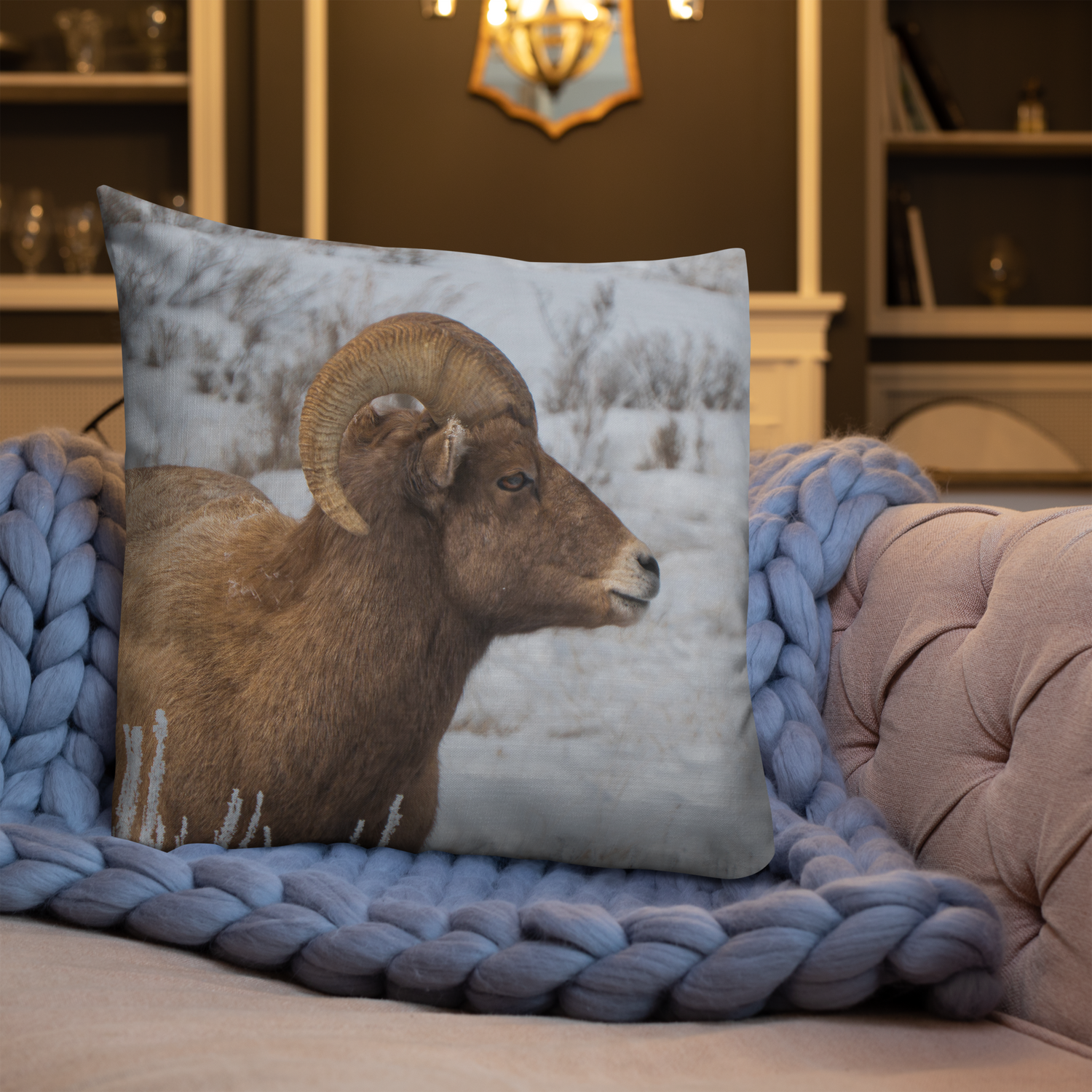 From the Tetons to Your Couch: A Moment I’ll Never Forget Premium Pillow