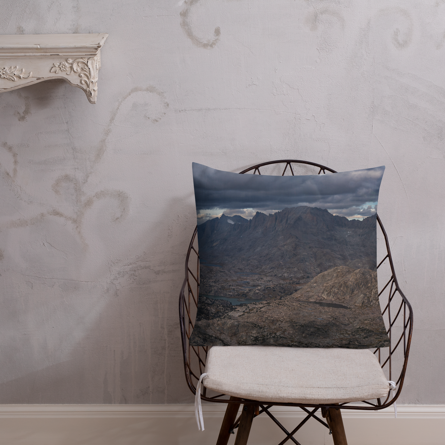 Fremont Peak View Decorative Pillow | Where Heaven Meets the Mountains