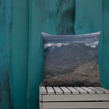Fremont Peak View Decorative Pillow | Where Heaven Meets the Mountains