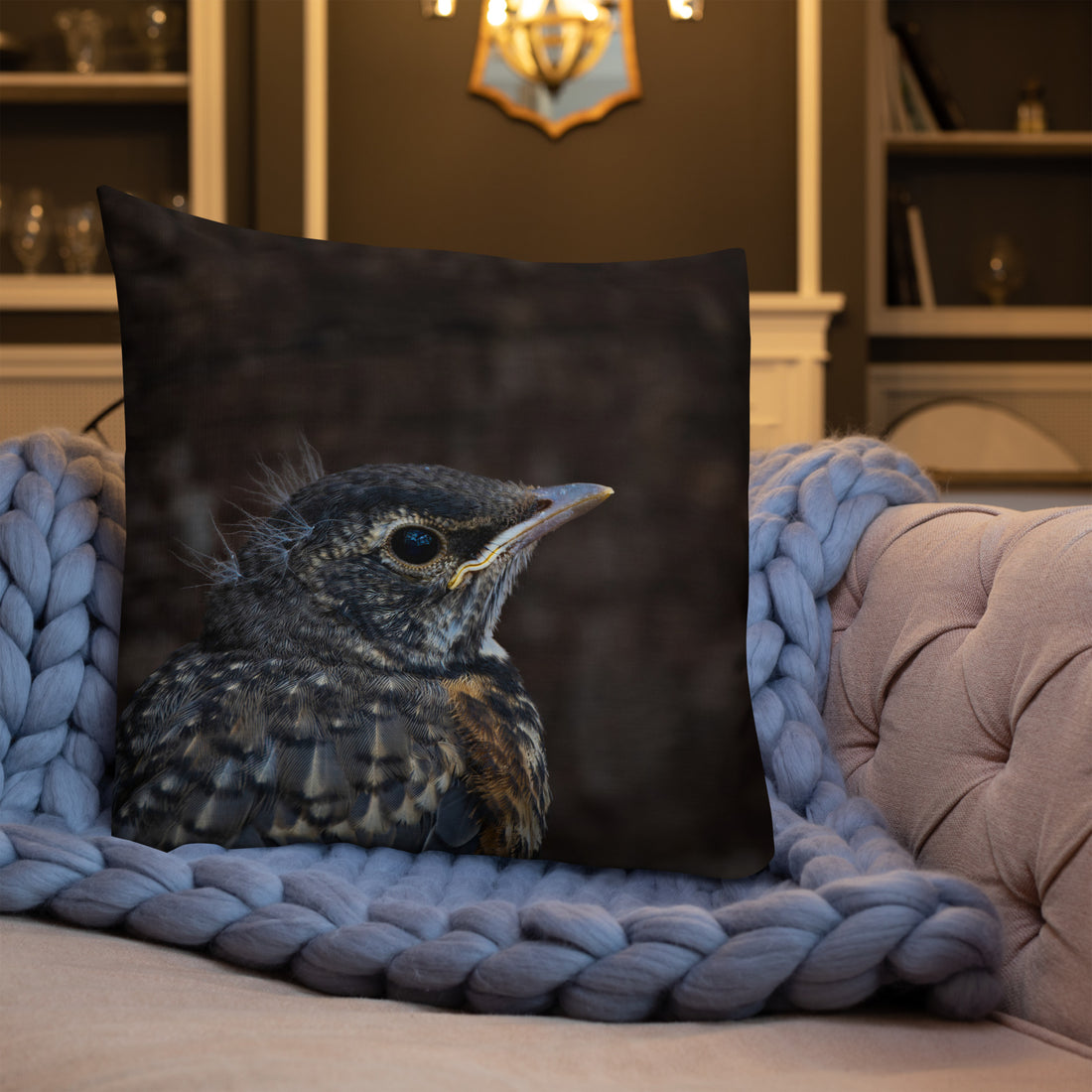 Baby Robin Premium Pillow