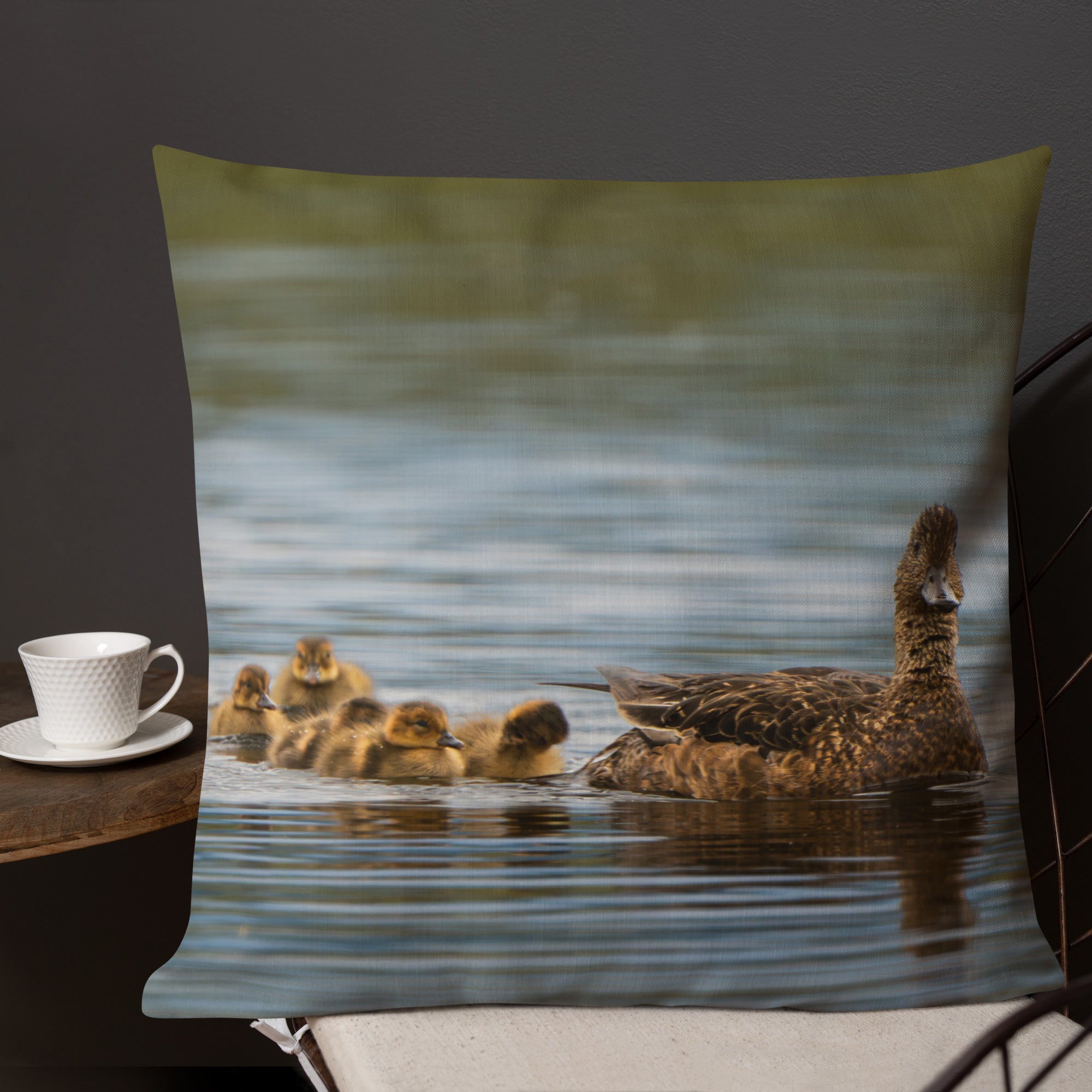Duck Family Premium Pillow