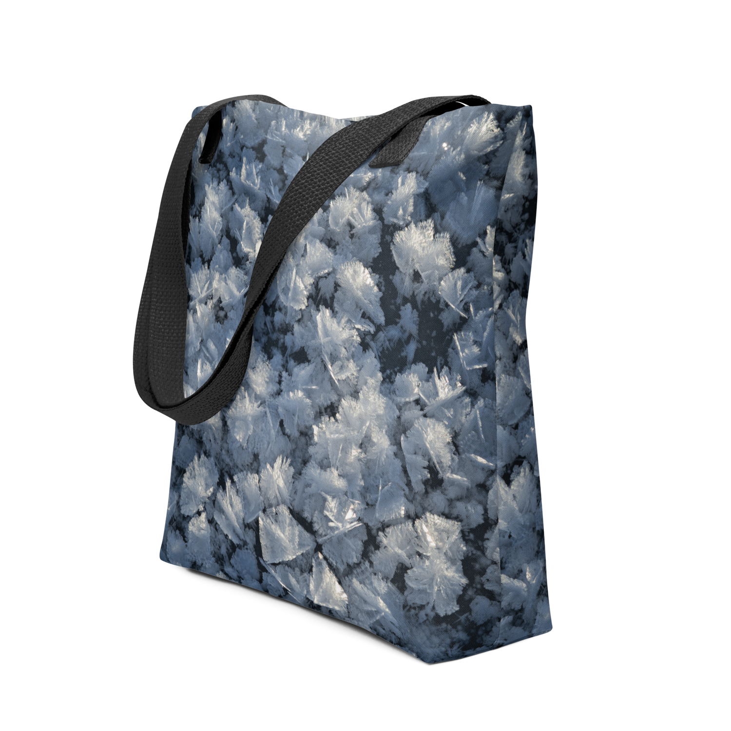 Tote Bags Inspired by the Texture of Winter Ice: Carry Wyoming’s Frozen Beauty with You