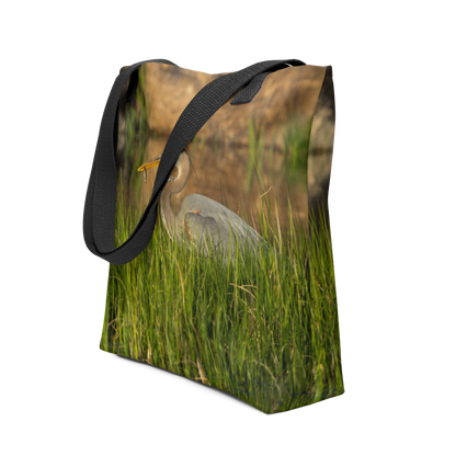 Blue Heron Tote bag