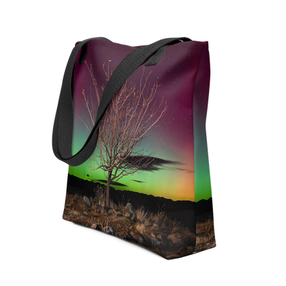 Northern Lights Tote Bag | Carry the Wonder of Wyoming Wherever You Go