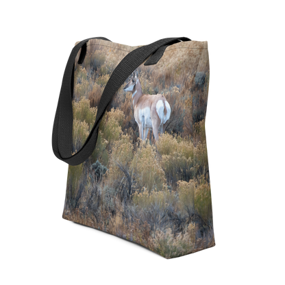 Pronghorn Tote Bag for People Who Feel at Home in the Wild