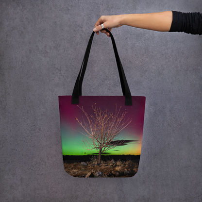 Northern Lights Tote Bag | Carry the Wonder of Wyoming Wherever You Go