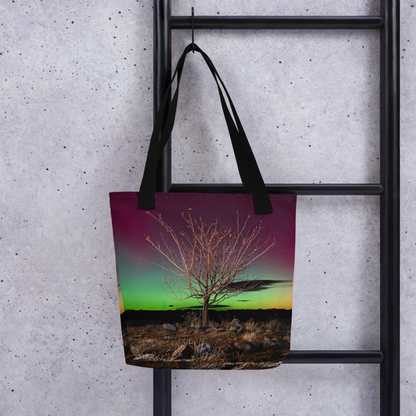 Northern Lights Tote Bag | Carry the Wonder of Wyoming Wherever You Go