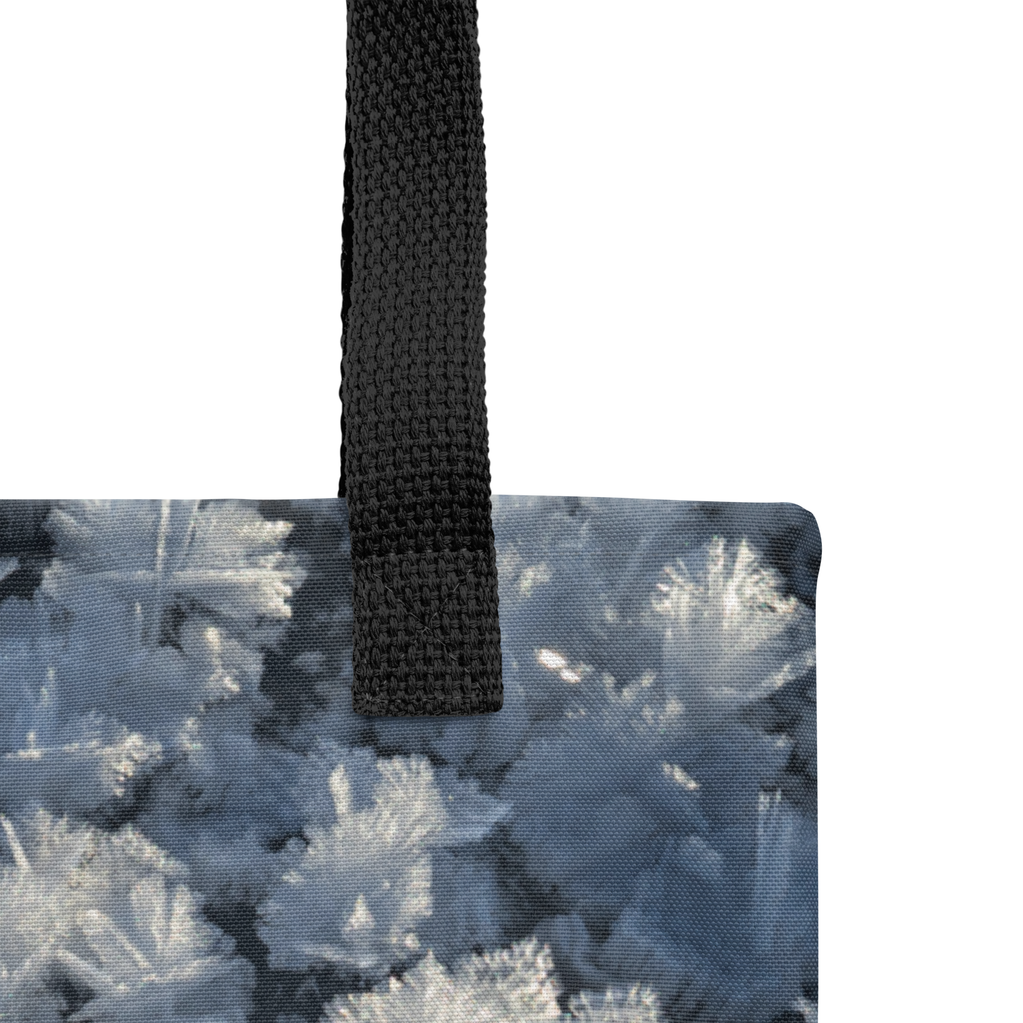 Tote Bags Inspired by the Texture of Winter Ice: Carry Wyoming’s Frozen Beauty with You