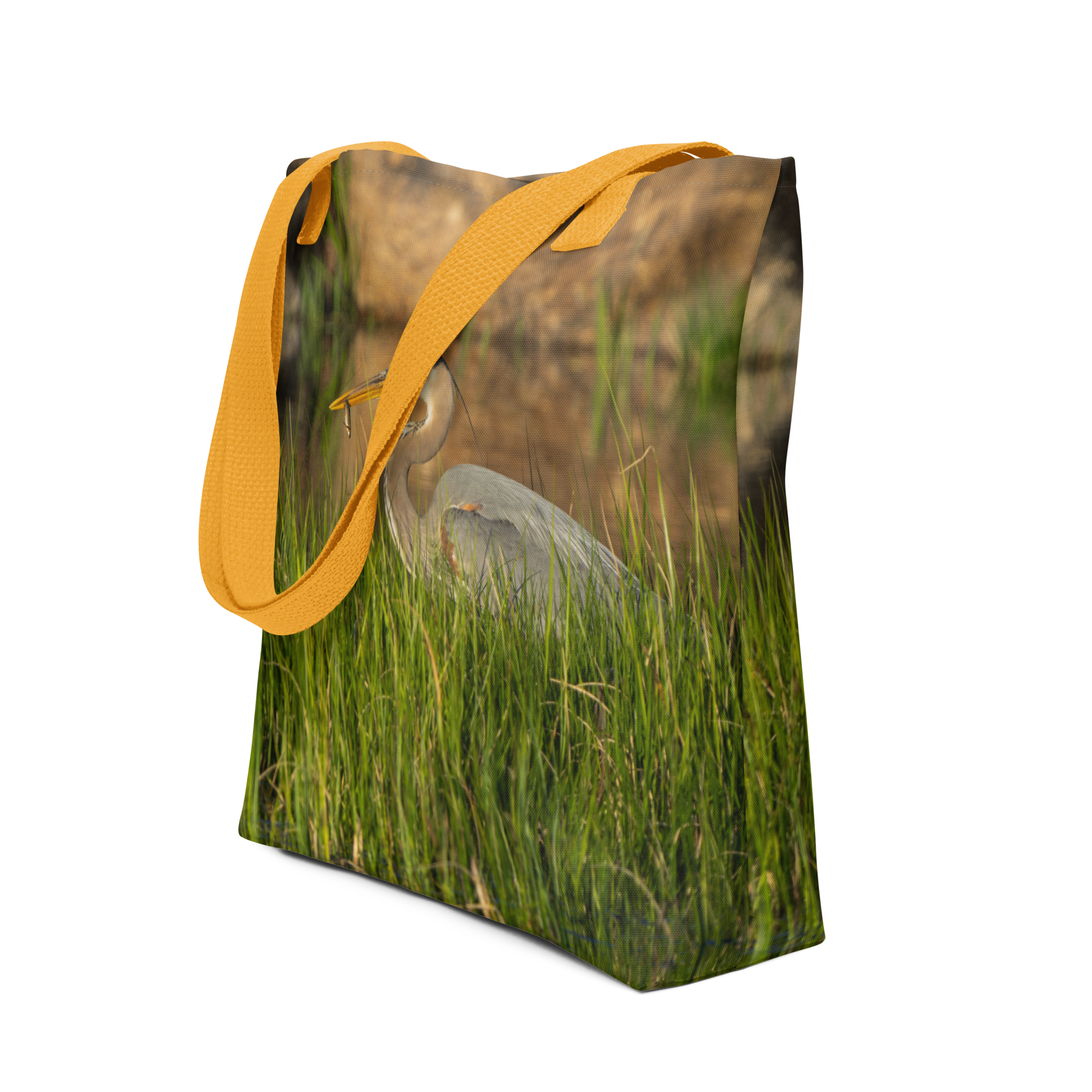 Blue Heron Tote bag