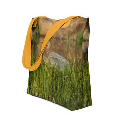 Blue Heron Tote bag