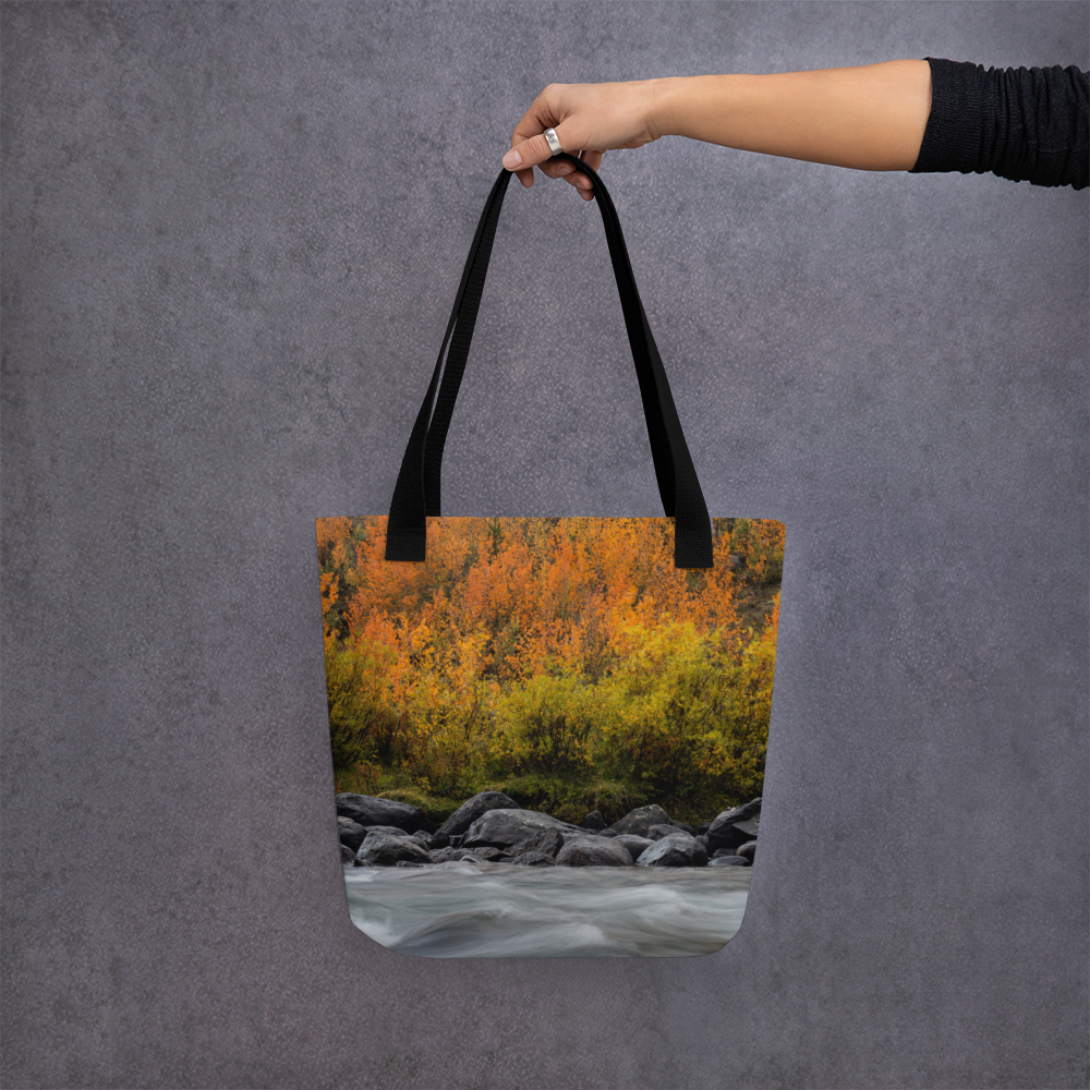 Green River, Wyoming in the Fall All-Over Print Small Tote bag