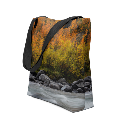 Green River, Wyoming in the Fall All-Over Print Small Tote bag