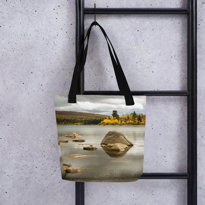 Wyoming in the Fall  All-Over Print  Small Tote bag