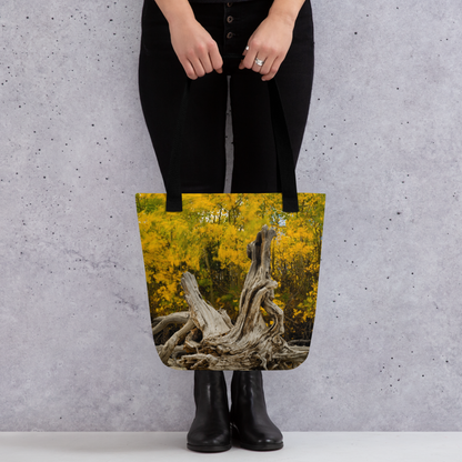 Wyoming in the Fall  All-Over Print Small Tote bag