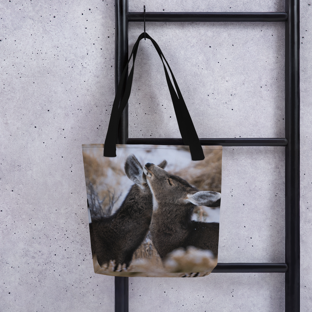 Tote Bags Inspired by the Gentle Moments of Wyoming’s Deer