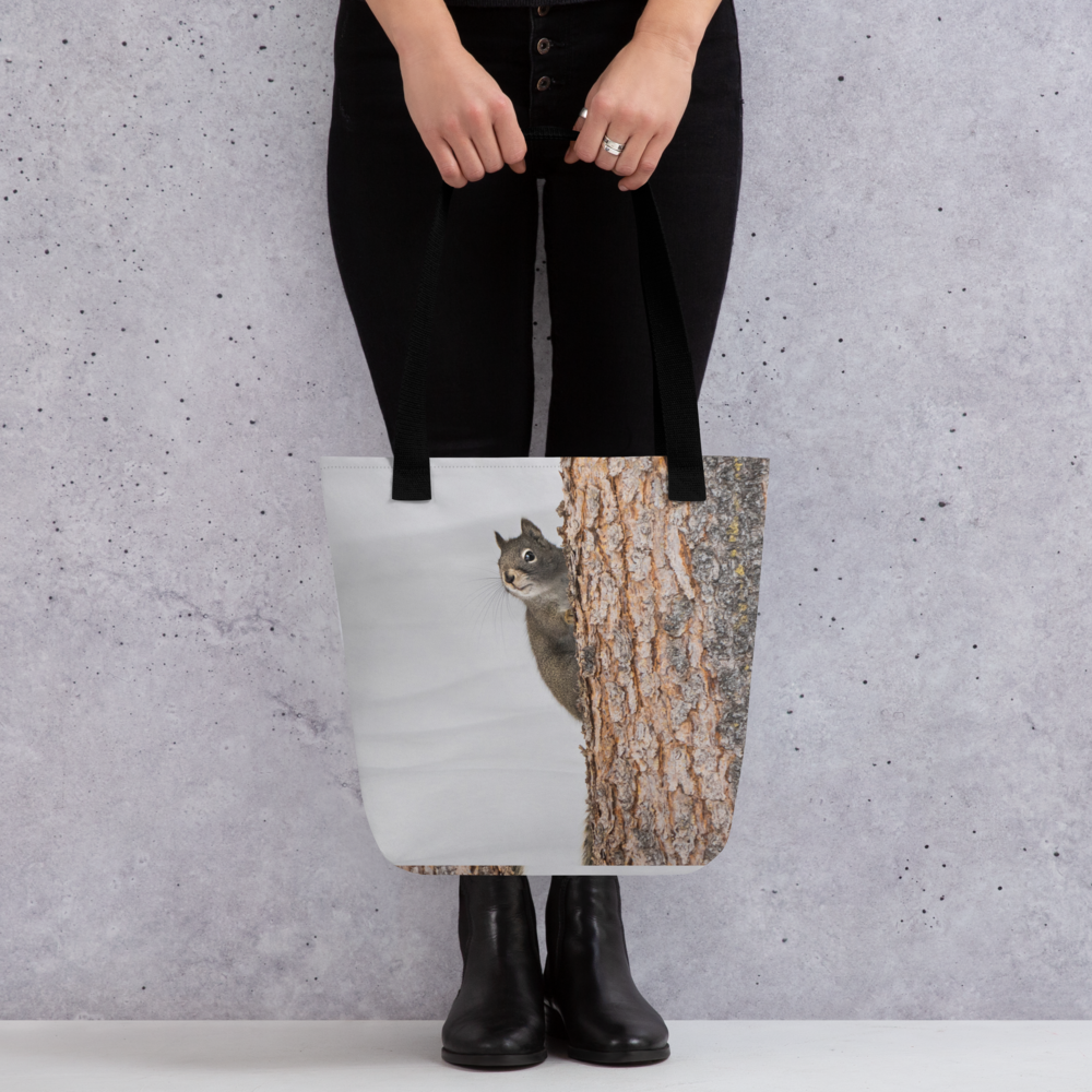 Squirrel-Inspired Tote Bags: Capture the Wild Charm of Wyoming’s Boyd Skinner Park