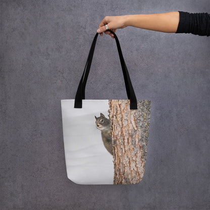 Squirrel-Inspired Tote Bags: Capture the Wild Charm of Wyoming’s Boyd Skinner Park