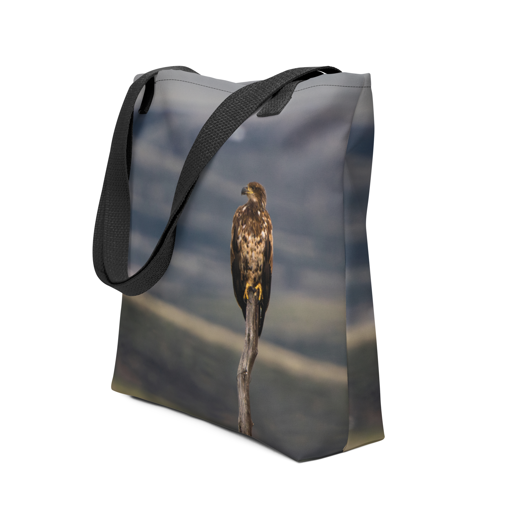 Young Bald Eagle Tote bag