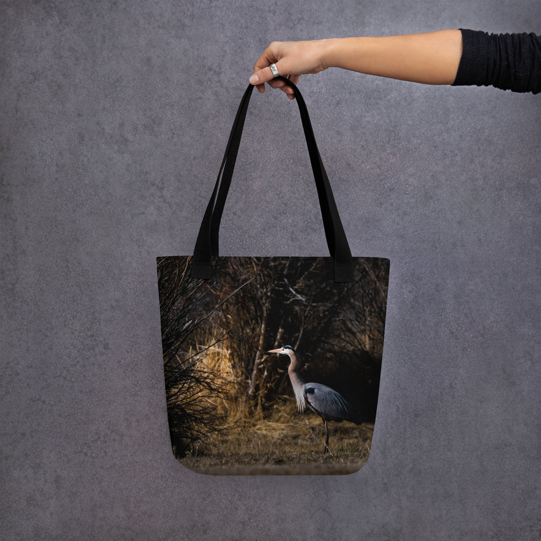 Blue Heron Tote bag
