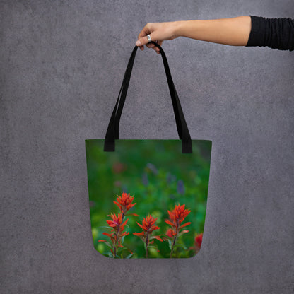 Indian Paint Brush Tote bag