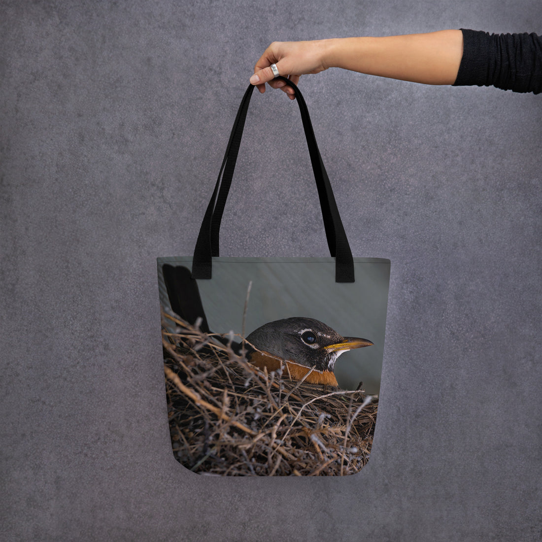 Bird Nest Tote bag