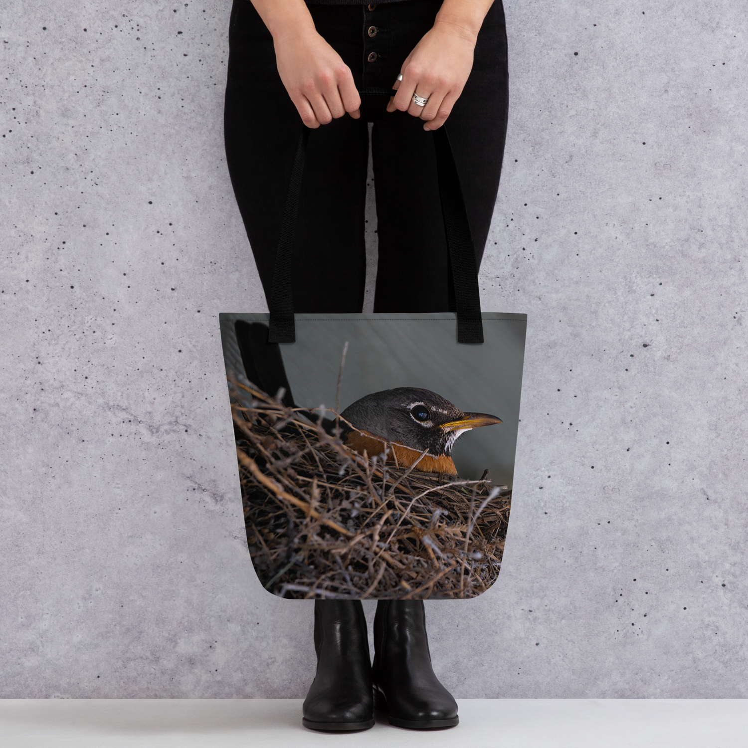 Bird Nest Tote bag