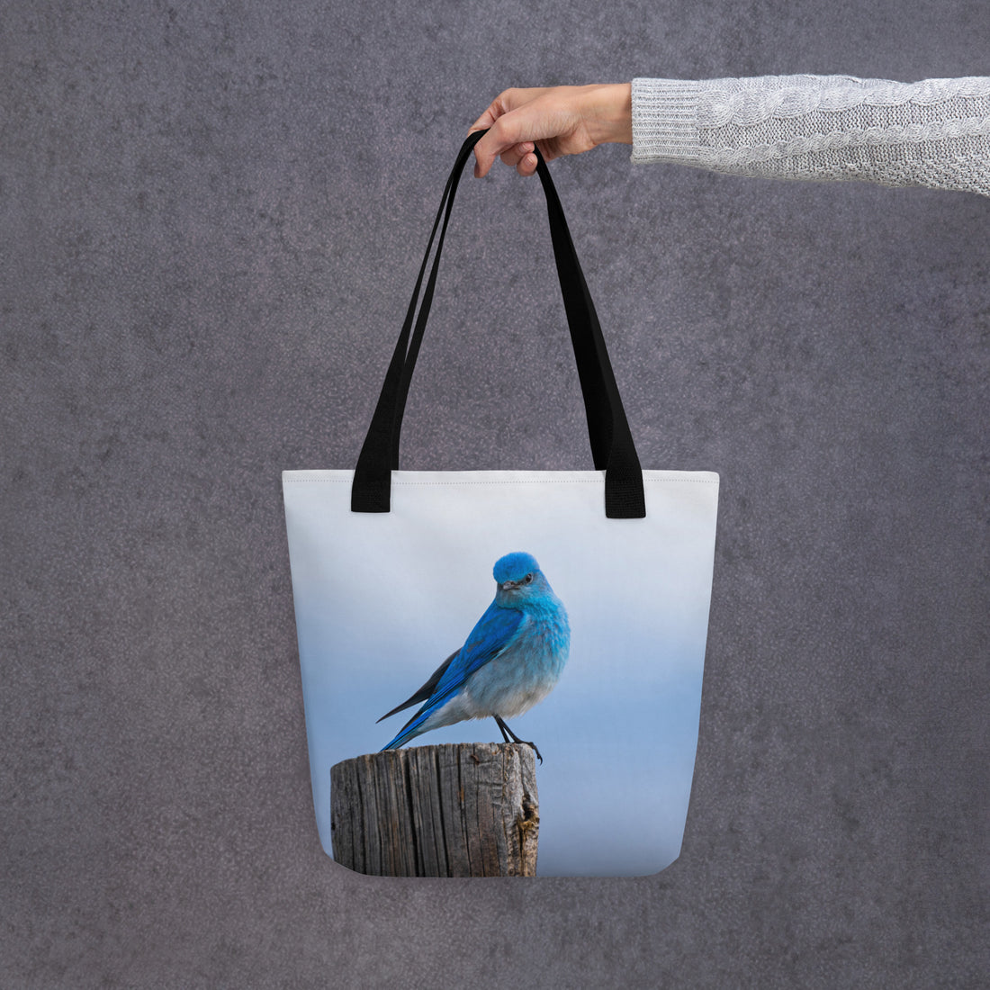 Mountain Bluebird Tote bag